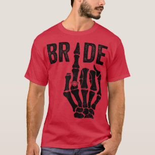 Goth Wedding Honeymoon Bachelorette Finger Ring Fi T-Shirt