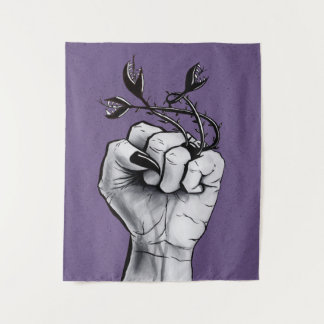 Goth Witchy Pagan Halloween Tapestry