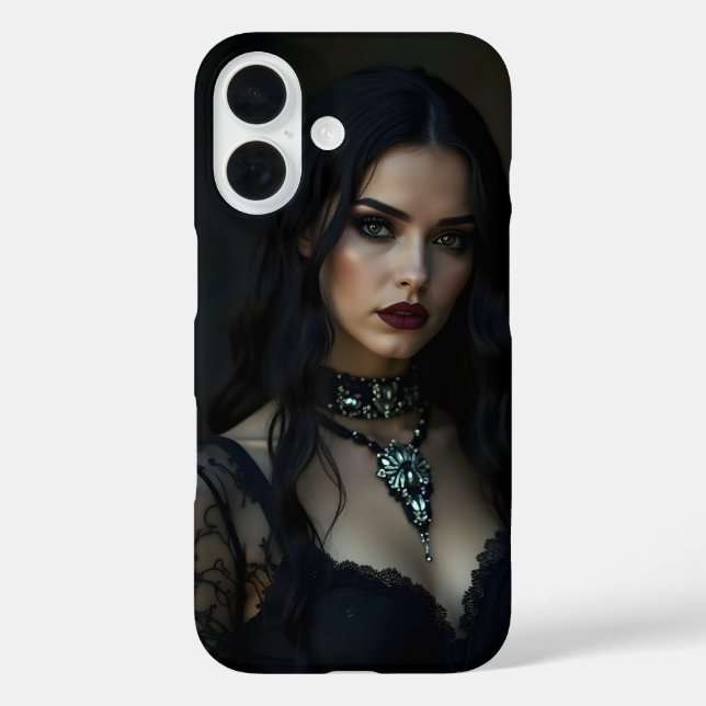 goth woman Case-Mate iPhone case (Back)