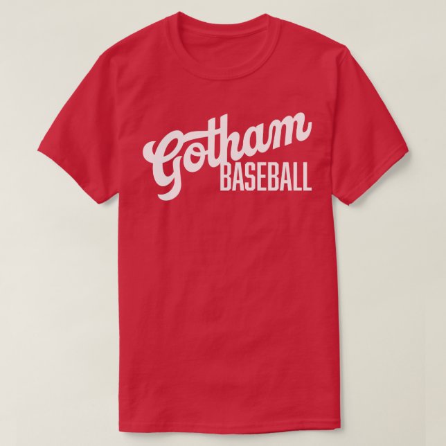 Gotham Baseball TShirt (Design Front)