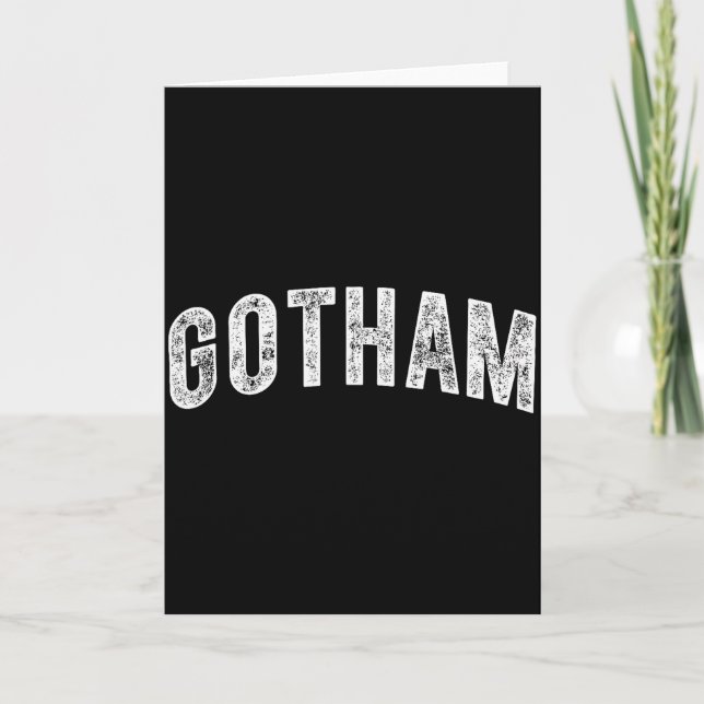 Gotham  card (Front)