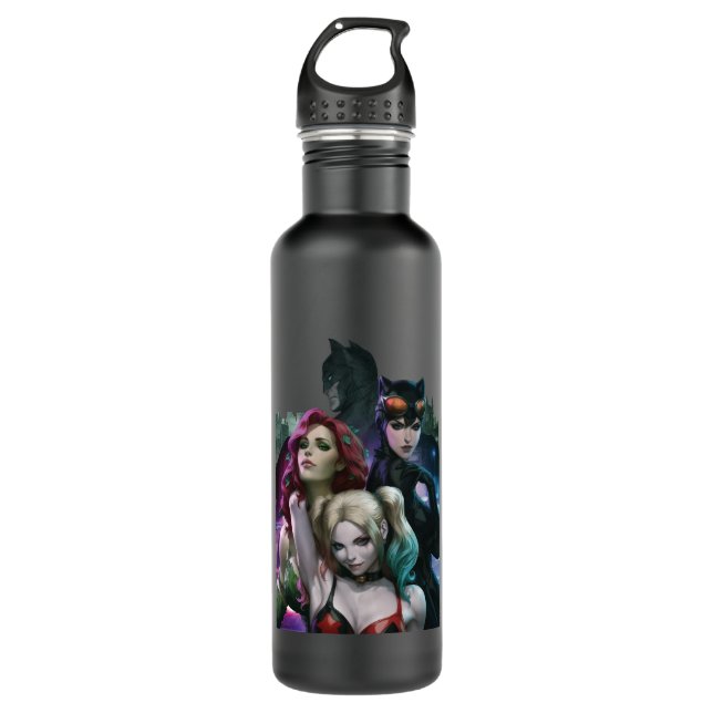 Gotham City Sirens #1000 Comic Cover Variant 710 Ml Water Bottle (Front)