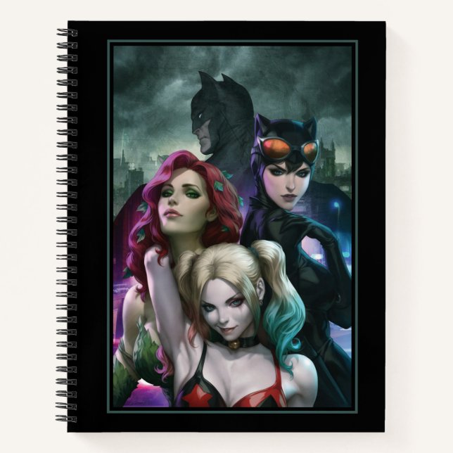 Gotham City Sirens #1000 Comic Cover Variant Notebook (Front)