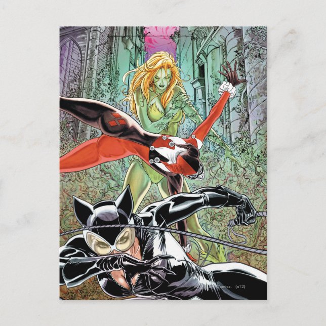 Gotham City Sirens Cv11 Postcard (Front)