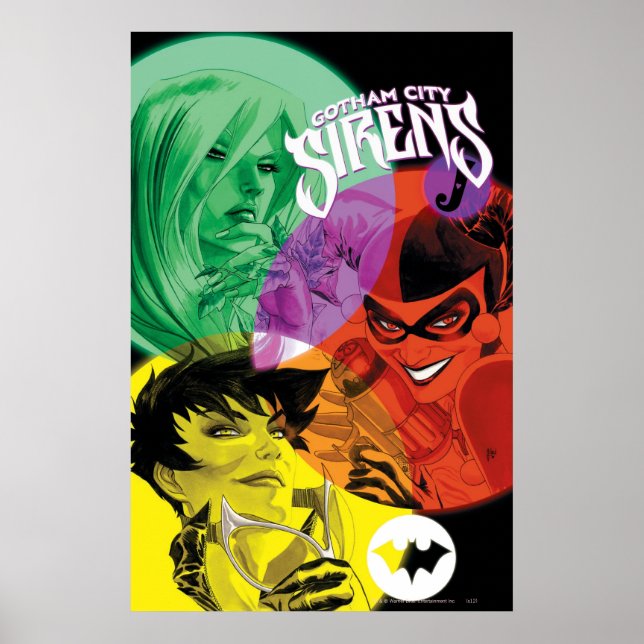 Gotham City Sirens Cv14 Poster (Front)