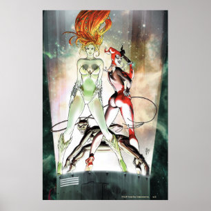 Gotham City Sirens Cv1 Poster