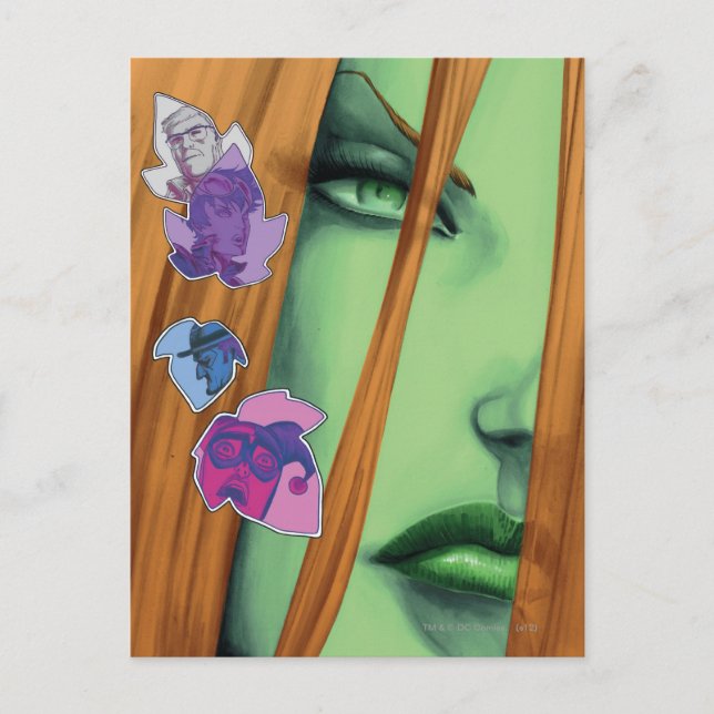 Gotham City Sirens Cv8 Postcard (Front)
