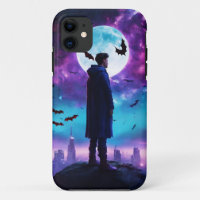 "Gotham Guardian iPhone Case: Defend Your Device