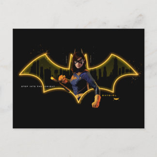 Gotham Knights Batgirl in Logo Postcard