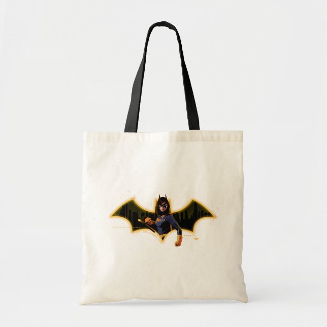 Gotham Knights Batgirl in Logo Tote Bag (Front)