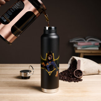 Gotham Knights Batgirl in Logo Water Bottle