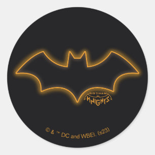 Gotham Knights Batgirl Logo Classic Round Sticker