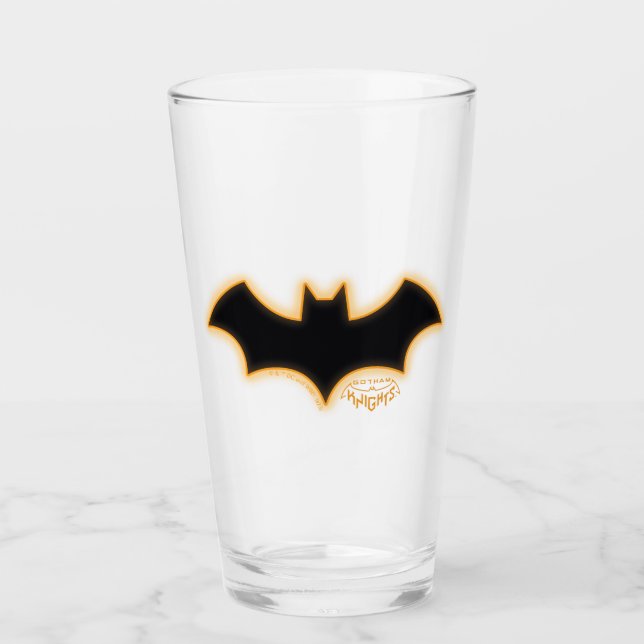Gotham Knights Batgirl Logo Glass (Front)