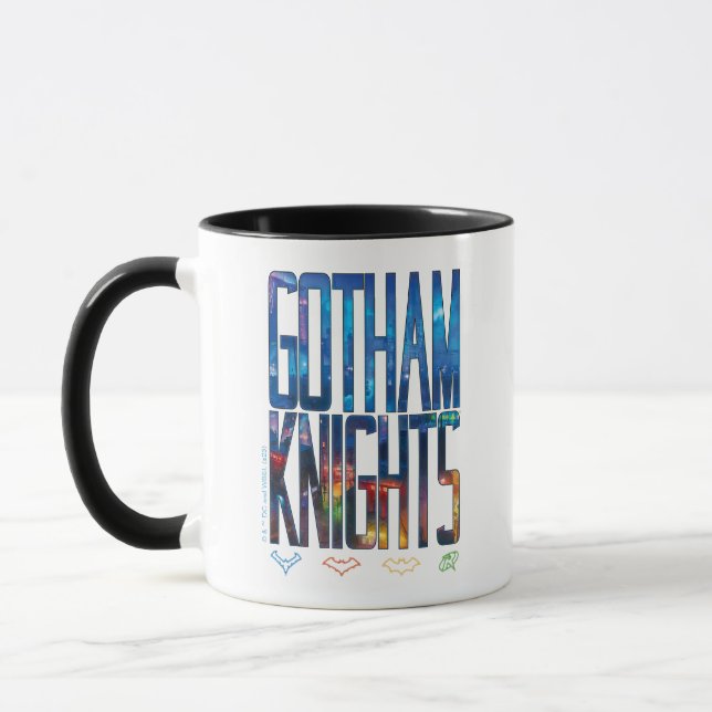 Gotham Knights City Lettering Mug (Left)