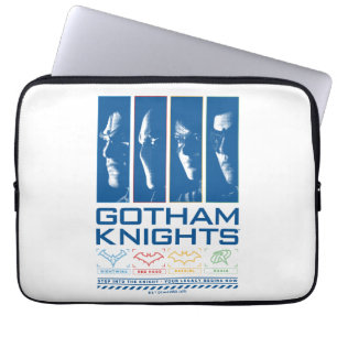Gotham Knights Face Panels Laptop Sleeve