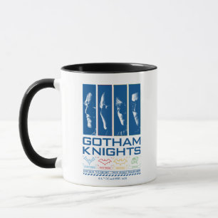 Gotham Knights Face Panels Mug