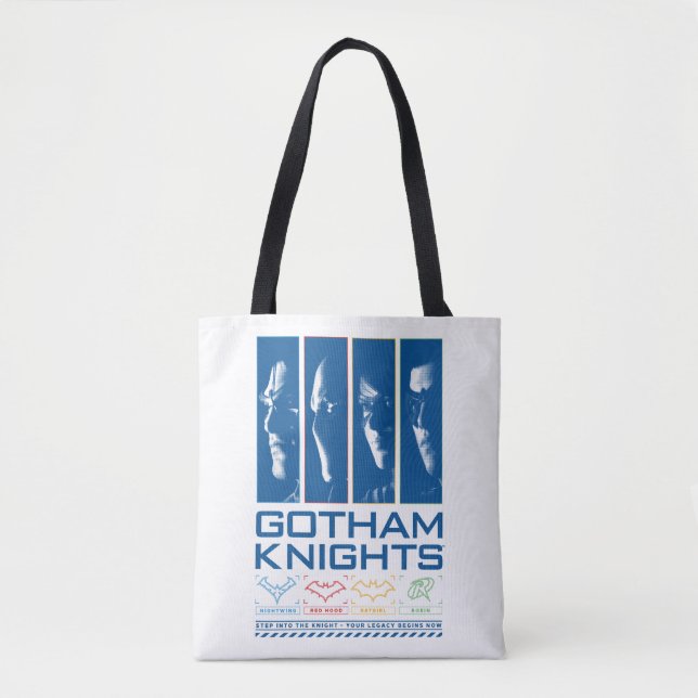 Gotham Knights Face Panels Tote Bag (Front)