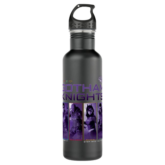 Gotham Knights Hero Panels 710 Ml Water Bottle (Front)
