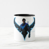 Gotham Knights Nightwing in Logo