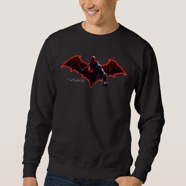 Gotham Knights Red Hood in Logo Sweatshirt (Front)