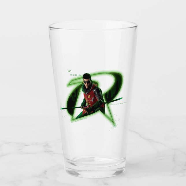 Gotham Knights Robin in Logo Glass (Front)