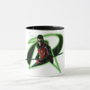 Gotham Knights Robin in Logo Mug