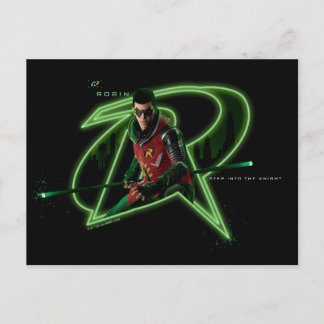Gotham Knights Robin in Logo Postcard