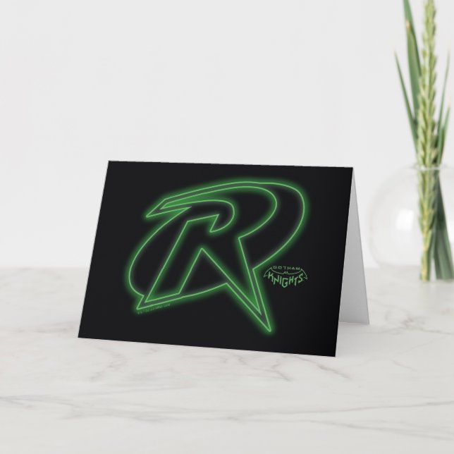 Gotham Knights Robin Logo Card (Front)