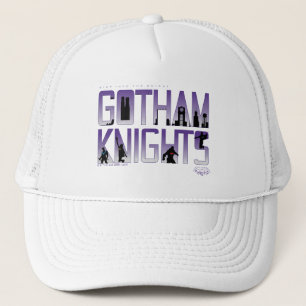 Gotham Knights Silhouettes in Title Trucker Hat