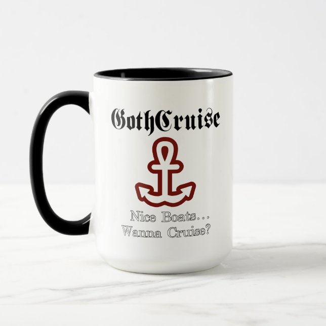 GothCruise Nice Boats Coffee Mug (Left)