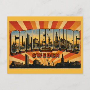 Gothenburg Sweden Feskekôrka Postcard