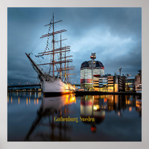 Gothenburg, Sweden Port Poster