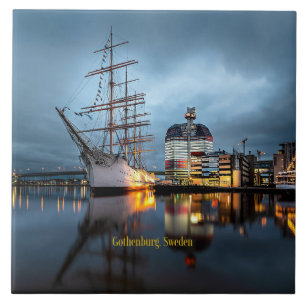 Gothenburg, Sweden Port Tile
