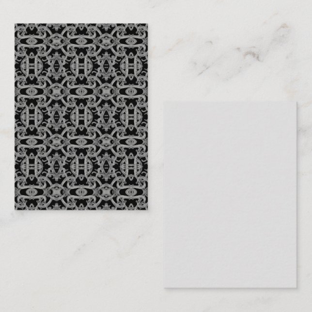 GOTHIC 3.5x2.5 Flat Card / Vertical (Front/Back)
