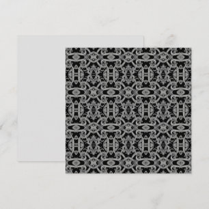 GOTHIC 5.25" Square Flat Card 