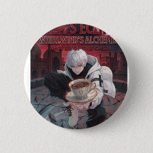 Gothic Alchemist Anime Boy Tea Portrait Button