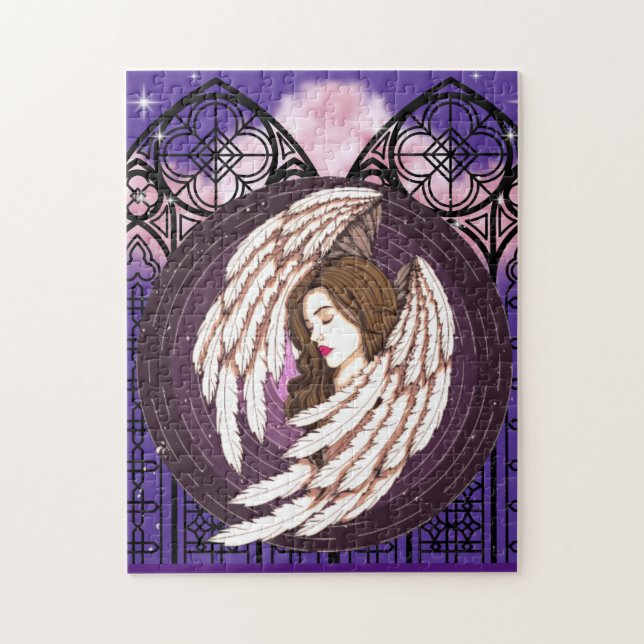 Gothic Angel Puzzle (Vertical)