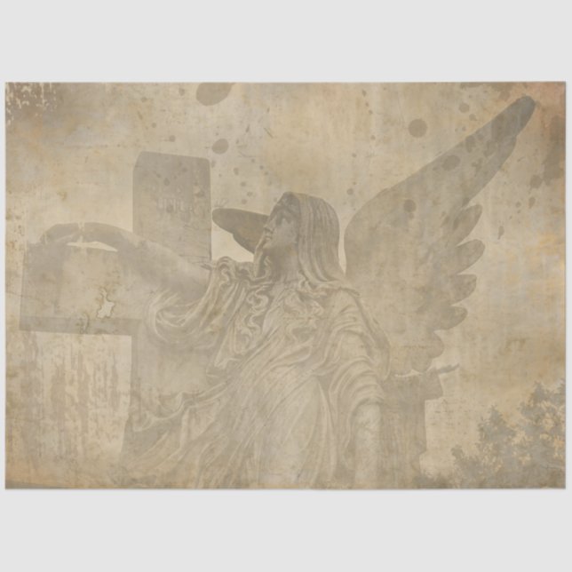 Gothic Angel Series Design 9 Tissue Paper (Front)