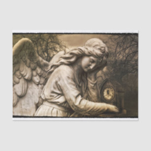 Gothic angel tissue paper