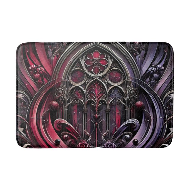 Gothic Arches Bath Mat (Front)