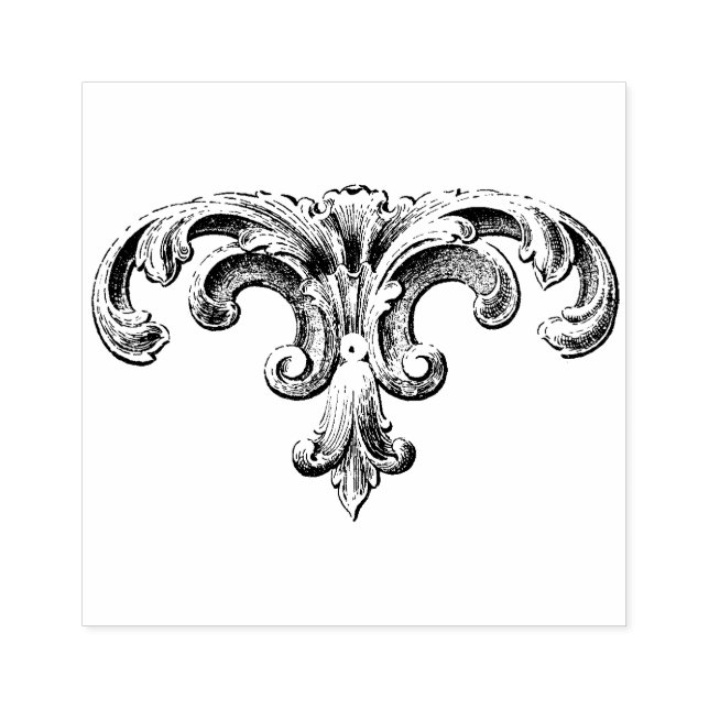 Gothic Architectural Ornament | Stamp (Imprint)