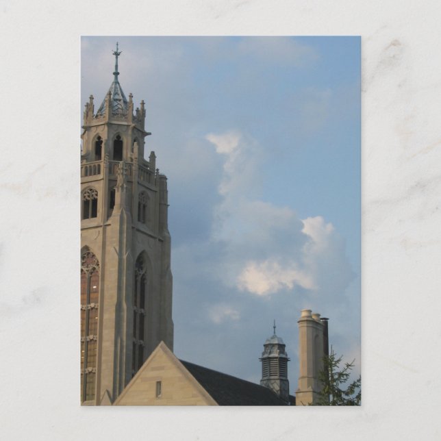 Gothic Architecture Castle Postcard (Front)
