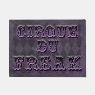 Gothic Argyle Cirque Du Freak Doormat