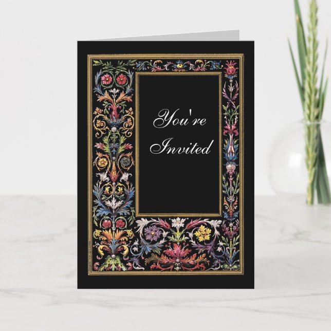 Gothic Art Custom Invitation (Front)