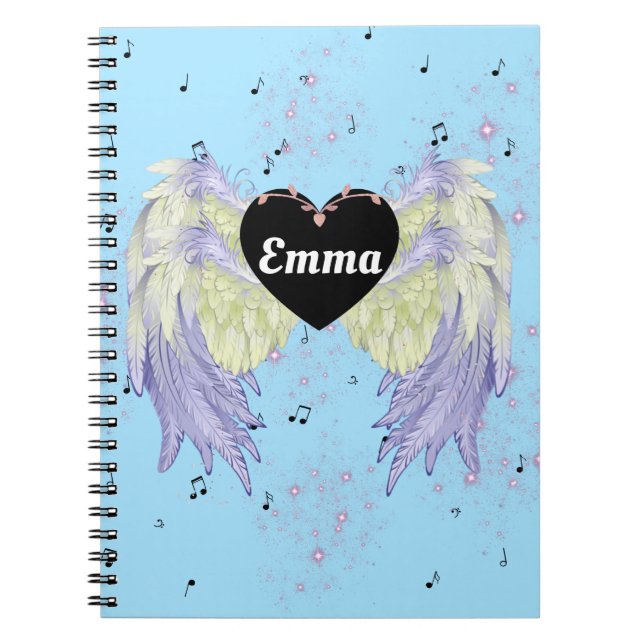  Gothic Art Design Notebook (Front)