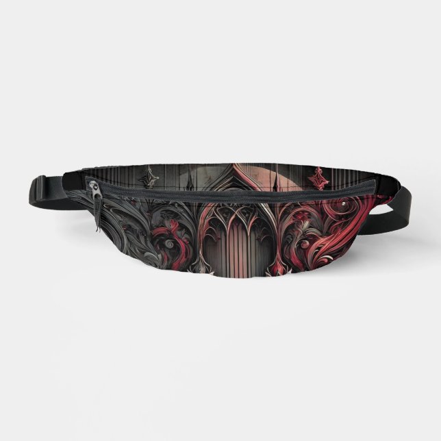 Gothic Art Fanny Pack - Custom Print Bag (Front)