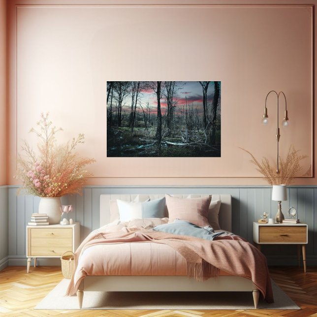 Gothic Art Gloomy Swampland Forest Poster (Creator Uploaded)