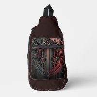 Gothic Art Sling Backpack