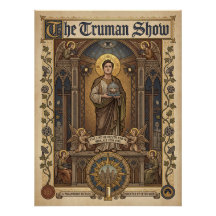 Gothic Art The Truman Show Movie Poster