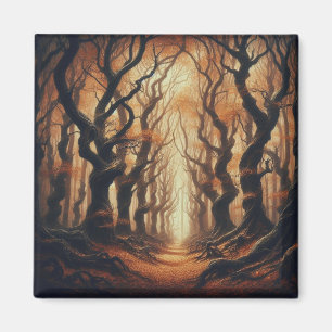 Gothic Autumn woods Magnet